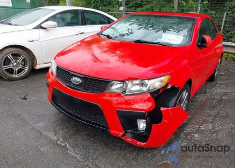 2012 Kia Forte Koup Sx z USA, uszkodzony, nr VIN KNAFW6A32C5477926